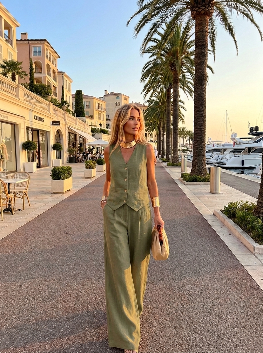 Saint-Tropez Vest Set