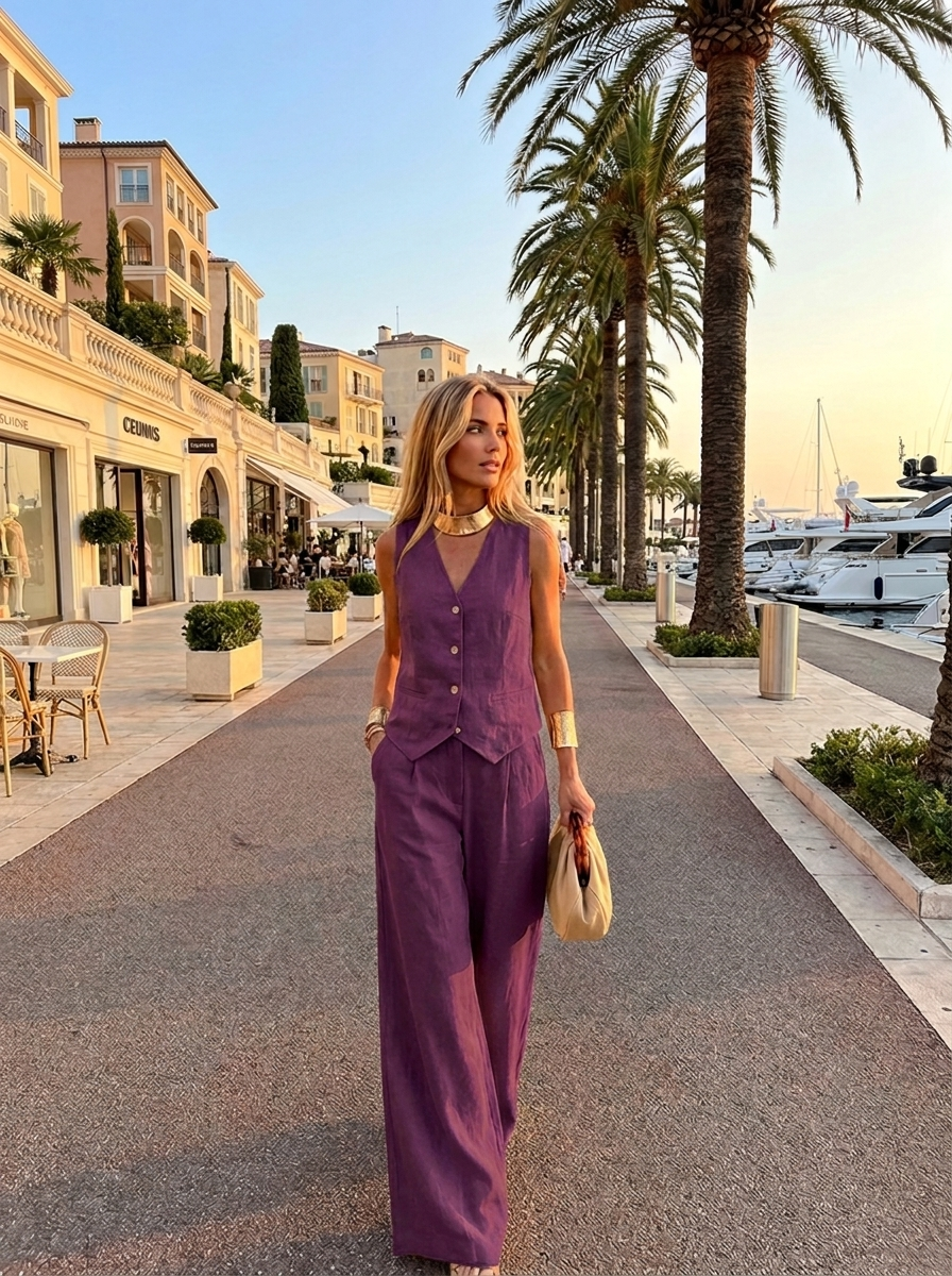 Saint-Tropez Vest Set