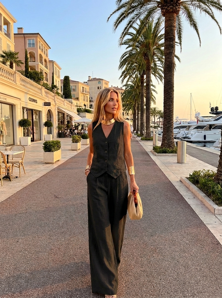 Saint-Tropez Vest Set