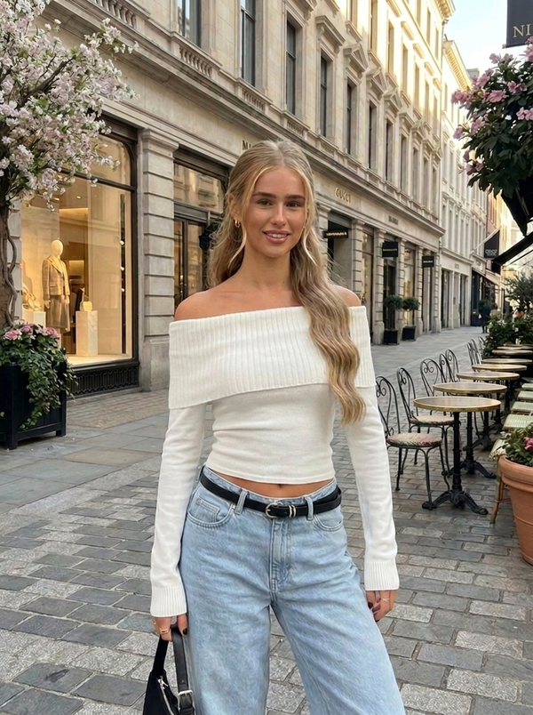 Jersey Sloane Pure Ivory