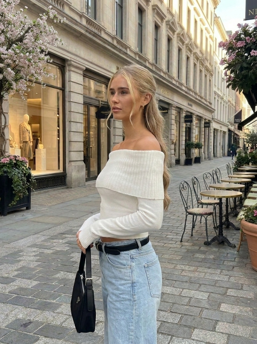 Jersey Sloane Pure Ivory